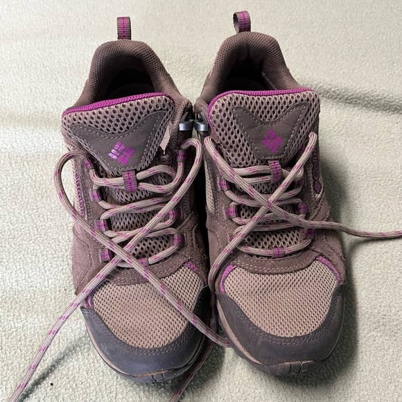 Columbia Shoes - Columbia Women's Brown and Purple Athletic Shoes